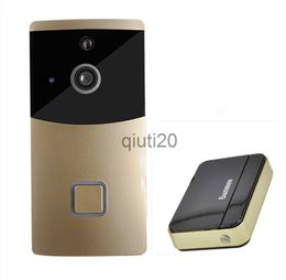 Other Intercoms Access Control APP Remote Control 720P Build-in Battery Wifi Doorbell Intercom System x0718