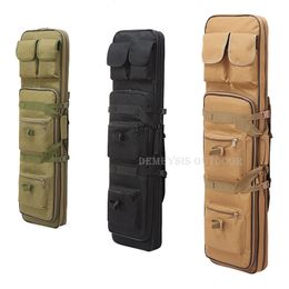 Outdoor Bags Tactical Hunting Gun Bag 81cm 94cm 114cm Paintball Military Shooting Case Rifle 230717