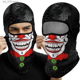 Cycling Caps Masks Summer Sport Balaclava Windproof Ski Mask Army Neck Gaiter Venom Multicam Cagoule Scarf Women Motorcycle Camping Headband Masks T230718