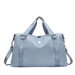 Lu Duffel Multifunction Nylon Bags 저장 요가 대용량 지퍼 여행 방수 캐주얼 체육관 Lage YSDY-821