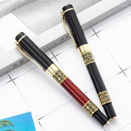 Full Metal Business Men Signature Roller Ballpoint Pen Nice Quality Brand Birthday Gift Writing Buy 2 Send