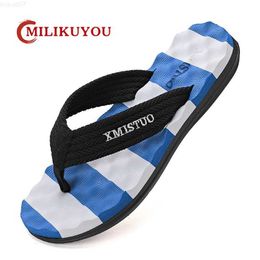 Slippers Brand Men's Flip-flops Massage Men Slippers Comfortable Beach Sandals Men Casual Shoes House Flip Flops Shoes Man Summer 2022 L230718