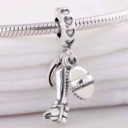 Original Vintage Equestrian Horse Lovers Pendant Beads Fit 925 Sterling Silver Bead Charm Pandora Bracelet Bangle Diy Jewelry229Q