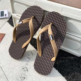 Slippers Summer Men Massage Slippers High Quality Comfortable Beach Sandals Casual Outdoor Shoes Male Non-slip Bathroom Sliders Wholesale L230718