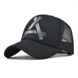 Ball Caps Fashion Brand Unisex Baseball Cap Women Hat Breathable Men Summer Mesh Gorras Drop