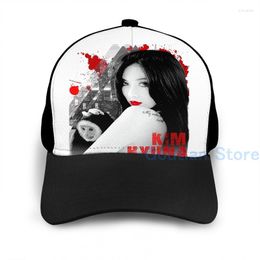 Ball Caps Fashion Hyuna (4minute) Basketball Cap Men Women Graphic Print Black Unisex Adult Hat