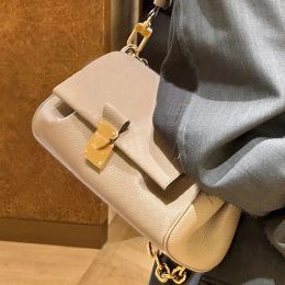 2023 Designer Chain Bag Long Bag Women Crossbody Shoulder Underarm Bags Luxury Handbag Tote Small Purse Canvas Genuine Leather Gold Hardware Padlock Pouch Hand Bags