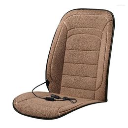 Car Seat Covers Winter Heated Cover Heating Cushion With Backrest Fast Pad