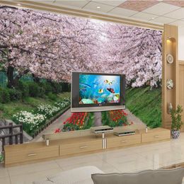 Wallpapers 3D Wallpaper For Walls Decorative Wall Paper Background Painting Mural Butterfly Garden Home Improvement