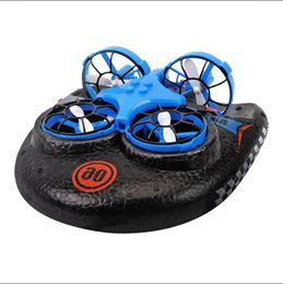 Wholesale JJRC remote control sea, land and air three-in-one mini model unmanned aircraft walker children's toy gifts