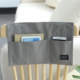 Storage Bags Chair Hanging Bag Large Capacity Super Thin Handy Pockets Multifunctional Washable Bedside Table Caddy Bedroom Organiser