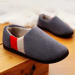 Slippers Men Slippers Home Memory foam Winter Short Plush Indoor Slippers Male Comfy Flock Non-slip House Shoes Big size 45 46 47 L230718