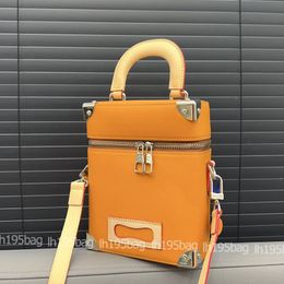 M59666 Luxury Tote Bag VERTICAL BOX TRUNK Handbag Virgil N7 Messenger Cross Body Womens Double Sided Mens Wallets Shopping Totes Hangbag Purse Pochette