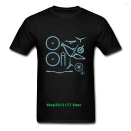 Men's T Shirts Est Enduro Biker Shirt Men Mountain Bicycle Bmx Tshirt Rider Mountains Tee Hombre Parts Design