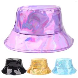 Berets Unisex Fashion Gradient Climbing Bucket Hat Fisherman Cap Travel Sunhat Packable Outdoor Sun Hats Caps For