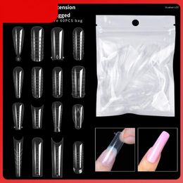 False Nails Nail Tips Mould Dual Forms Finger Extension Quick Building Mould Diy Accessories