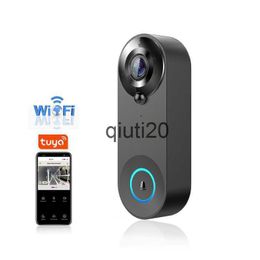 Other Intercoms Access Control HD 1080P Smart Tuya WiFi Video Doorbell Phone Visual Intercom Clear Night Vision Rechargeable Wireless Security Door Cameras x0718