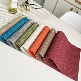 Table Mats 1 Set Practical Cloth Kit Anti-scald Washable Dining Room Placemat