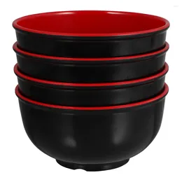 Dinnerware Sets Noodle Soup Bowl Holder Home Kitchen Salad Storage Container Tableware El Ramen Noodles Melamine Ceramic