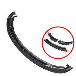 Suitable for Tesla model 3 accessories carbon fiber ABS segmented front lip bumper modified into small shell258V