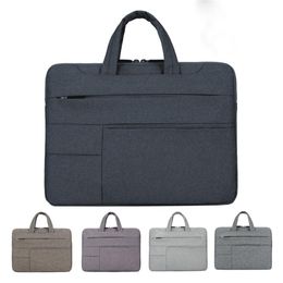Jean Denim Fabric Carrying Bag Protective Case Sleeve Handbag for Macbook Air Pro Retina 13 14 15 Inch Laptop PC Universal Zipper 264N