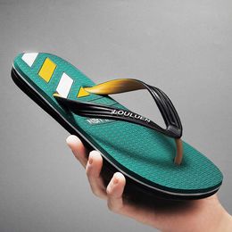 Slippers Men's Black/Green/Red Beach Flip Flops Wear-Resistance Non-Slip Shoes For Shopping Dating Can Be Used For Birthday Gifts L230718