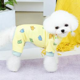 Dog Apparel Pet Clothes For Jumpsuit Pyjamas Small Dogs Cats Cute Nightwear Puppy Homewear Clothing Chihuahua Yorkie Poodle