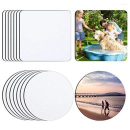 Bowls Sublimation Blanks Products Cup Coasters Rubber Mat For Heat Transfer Printing Crafts Projects