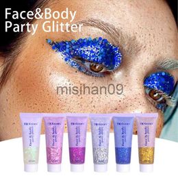 Other Makeup Body Glitter Set With 6 Colors Available 50 Ml Long Lasting Glitter Glue Safe For Skin Easy To Use For Body Face Hair Eye J230718