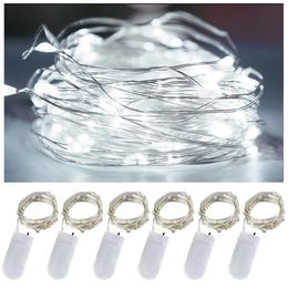 1M 2M 3M 5M Wedding Light LED Copper Wire String Lights Fairy Garland Christmas LED Light Navidad Outdoor Garden Decoration