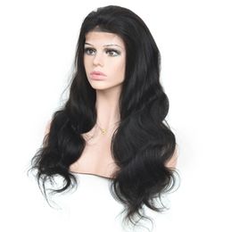 Brazilian Human Hair 4X4 Lace Closure Wig Body Wave 150% 180% 210% Density Free Part Natural Colour 10-32Inch