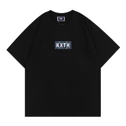 kith Flower printing 16 pieces 230g cotton t shirt men designer t shirt graphic tee oversized t shirt