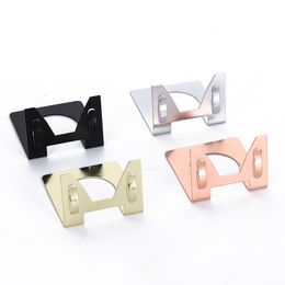 100Pcs/Lot L Table Pop Metal Price Label Tag Paper Sign Name Card Display Clips Holders Stands Bread Shop Pos Clip