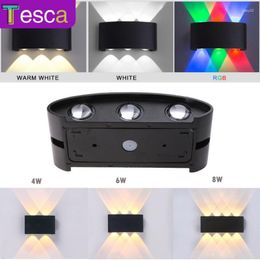 Wall Lamp Modern Led RGBC/RGBW/RGB Light Fixture Staircase Lighting Sconce Bedside Bathroom Mirror AC85-260V