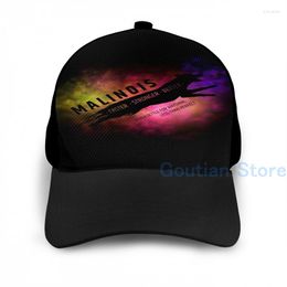 Ball Caps Fashion Belgian Shepherd - Malinois Basketball Cap Men Women Graphic Print Black Unisex Adult Hat