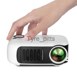 Other Projector Accessories New A2000 MINI Projector Home Cinema Portable Theatre 3D LED Videoprojector Laser Beamer for 4K 1080P Via HD Port Smart TV BOX x0717