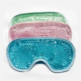 Eye Massager Gel Eye Mask Reusable Beads for Cold Therapy Soothing Relaxing Beauty Gel Eye Mask Sleeping Ice Goggles Sleeping Mask 230718