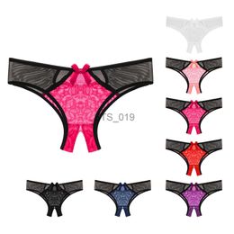 Briefs Panties Other Panties G-string Intimates Seamless Underwear Ladies Slim Sexy Mesh Panties Women's Fashion Bowknot Lace Crotch Thongs Briefs Shorts x0719
