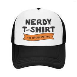 Ball Caps Nerdy Baseball Cap Casquette Hat For Men Custom Hats Cartoon Gamers Movie Gamer Nerd Game Ny Me Funny