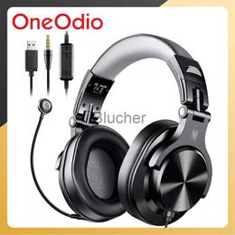 Headphones Earphones Oneodio A71D Wired Gaming Headphones OverEar Stereo Headset Gamer With Detachable Microphone For Centre Calling PC PS4 Phone x0718