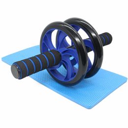 Ab Rollers Ab Wheel Roller Abdominal Wheel Exercise Wheels Non- Slip Handles Fitness Workout Home Gym Exercise Equipment to Build Muscle HKD230718