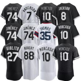 Custom S-4xl Baseball Jerseys Eloy Jimenez Tim Anderson Jersey Lance Pollock Lynn Luis Robert Yoan Moncada Jose Abreu Andrew Vaughn