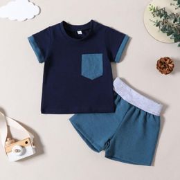 Clothing Sets Toddler Boys Shorts Baby Clothes Boy Summer Born Items Things Short Sleeve Tops And Suit For 1 2 3 Years Old