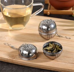 50pcs Kitchen Accessories Stainless Steel Infuser Leaf Filter Dining Stainless Steel Ball for Balls Taste Pot Spices Cooking Tools JL1605