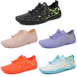 2023 wear resistant wading shoes men women moon black green orange purple sneakers outdoor for all terrains