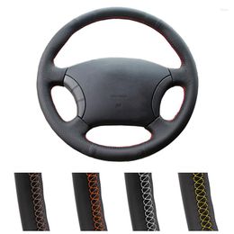 Steering Wheel Covers DIY Customised Car Cover For Great Wall Haval Hover H3 H5 Wingle 3 5 Auto Artificial Leather Wrap