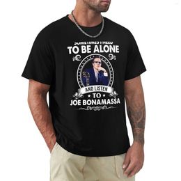 Men's Polos Manchmal Muss Ich Allein Sein Und Joe Bonamassah?ren T-Shirt Blouse Anime Slim Fit T Shirts For Men