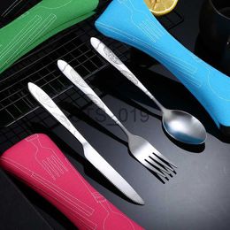 Briefs Panties Other Panties Portable Tableware Bag Cutlery Bag Dinner Set Travel Packaging Storage Box Dinnerware Picnic Fork Spoon Bag x0719