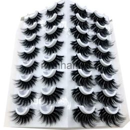 False Eyelashes 16 Pairs Eyelashs Natural long 3D Faux Mink Eyelashes Thick HandMade Full Strip Lashes Volume Soft Mink Lashes False Eyelashe J230717