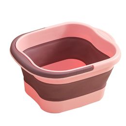 Bathroom Sinks Foot Soaking Bath Basin Foot Soak Bath Tub With Massaging Rollers Foot Soaking Bath Basin Collapsible Foldable Foot Bath Bucket 230717